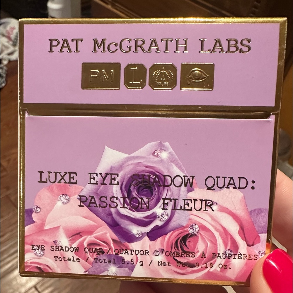 Pat McGrath Luxe Eye Shadow Quad: Passion Fleur - Purple and Pink Hues